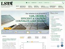 Tablet Screenshot of lsta.org